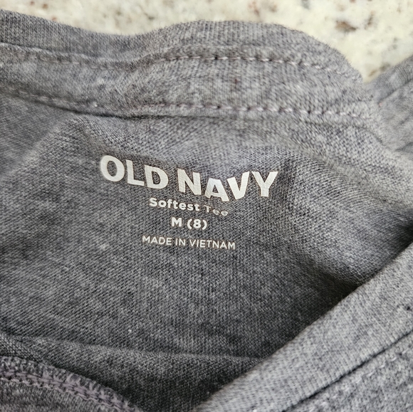 Lot of 5 girls size 7 8 summer tops. 4 t-shirts and 1 tank top. All size medium - Picture 7 of 10